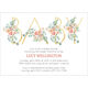 Floral Baby Shower Invitations Image 4 of 4